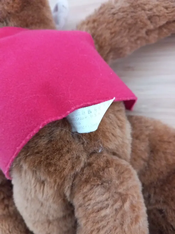 Peluche singe abu mattel 1992 vintage - photo numéro 5