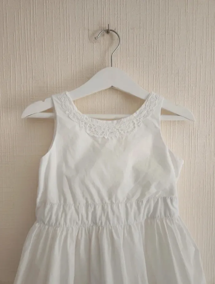 Robe blanche de baptême / mariage / cérémonie Sergent Major 3 ans - photo numéro 2