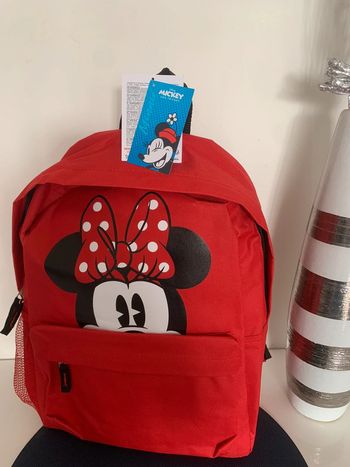 Sac à dos rouge Disney Minnie