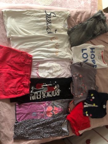 Lot vêtements fille 12 ans