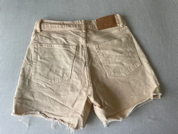 Short jeans saumon h&m 40 - photo numéro 3