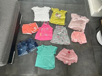 Lot été 4 ans fille