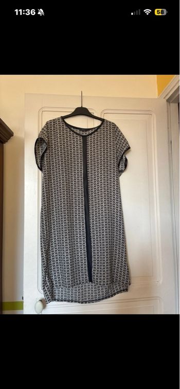 Robe tunique  fluide Kiabi taille 40 