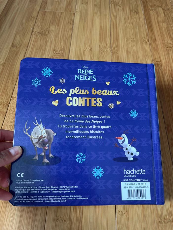 Livre reine des neiges Disney - photo numéro 2