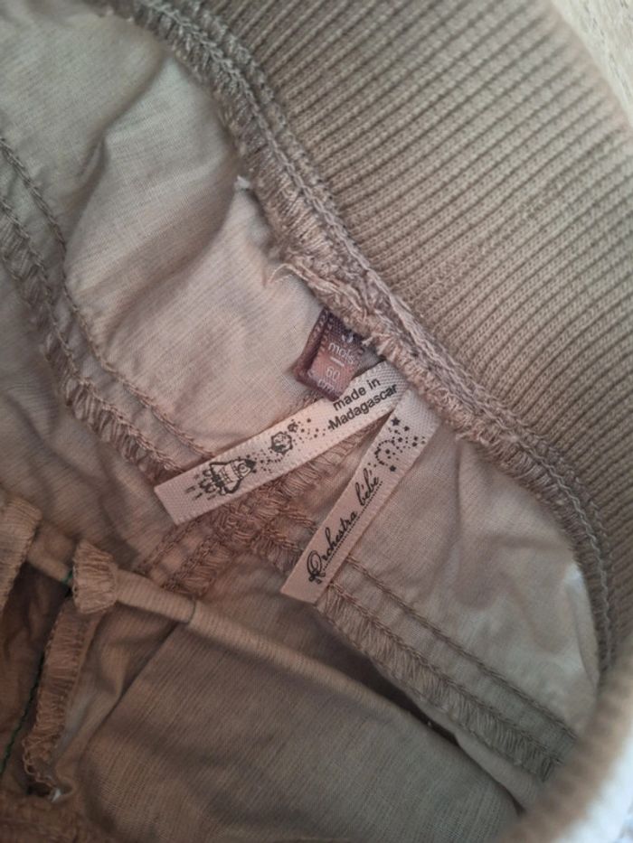 Short bermuda beige 3 mois - photo numéro 3