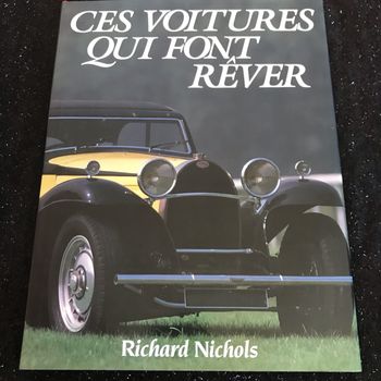Livre 📕 ces voitures qui font rêver * prix 🏷 3e * kiki60230