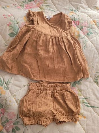 Ensemble 12 mois marron