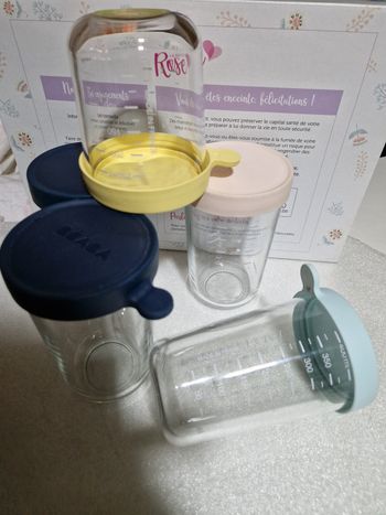 Pots en verre  250/400ml