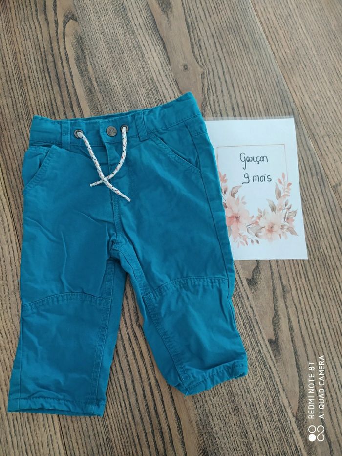 Pantalon doublé orchestra 9mois