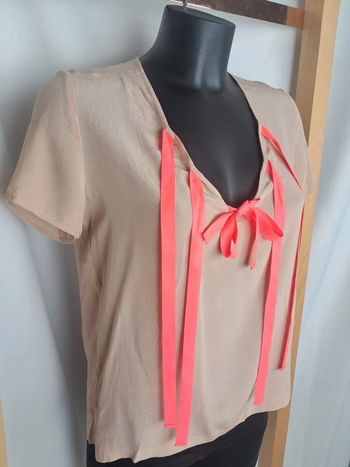 Maje top tee-shirt blouse T.38/40 en tbe