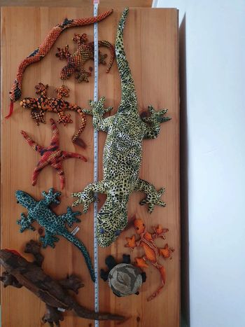 Peluche animaux exotiques