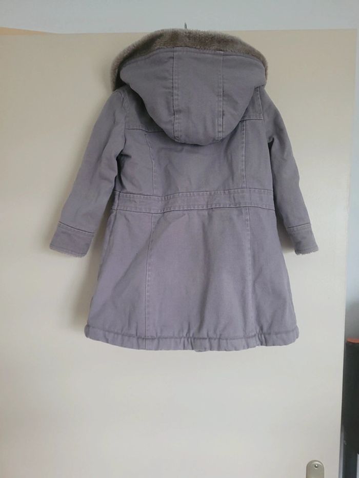 Parka doublé  fourrure 4ans - photo numéro 3