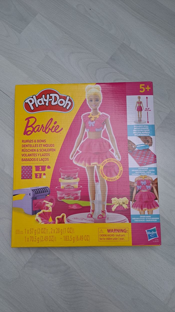 Barbie play-doh : Dentelles et noeuds