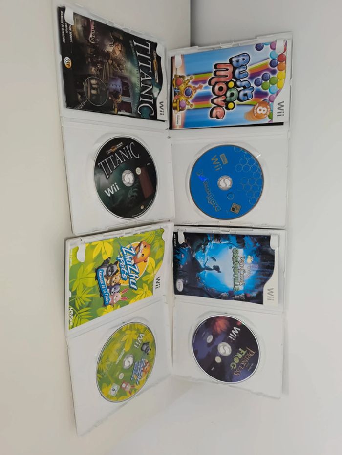 Wii - lot de 4 jeux - photo numéro 2
