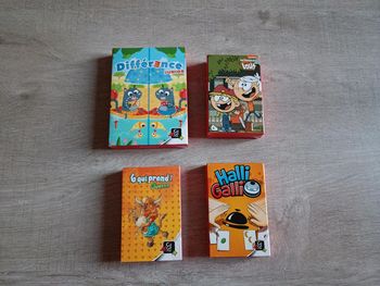 Lot jeux de cartes macdo