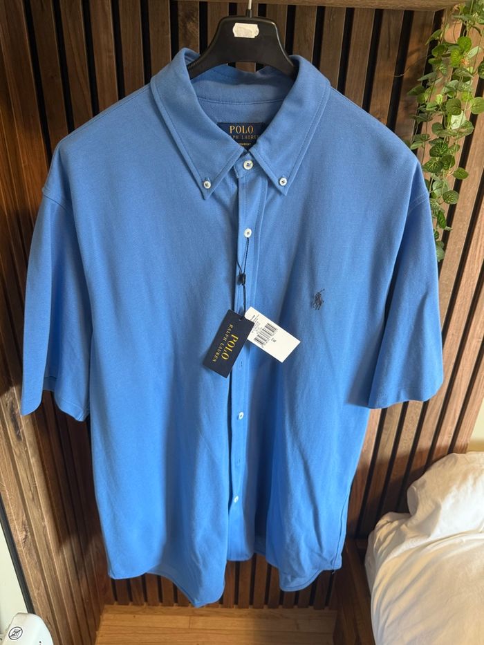 Polo Chemise Ralph Lauren manche courte - photo numéro 4