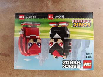 Neuf - Lego Brickheadz - 40672 - Sonic the Hedgehog : Knuckles et Shadow