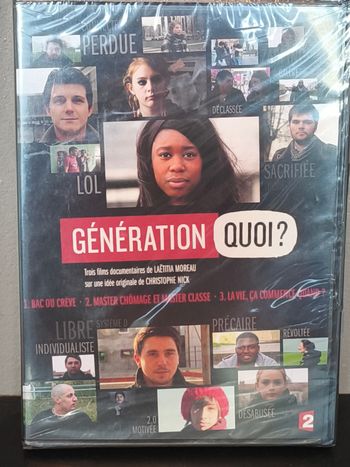 DVD de la série documentaire "Génération Quoi ?"