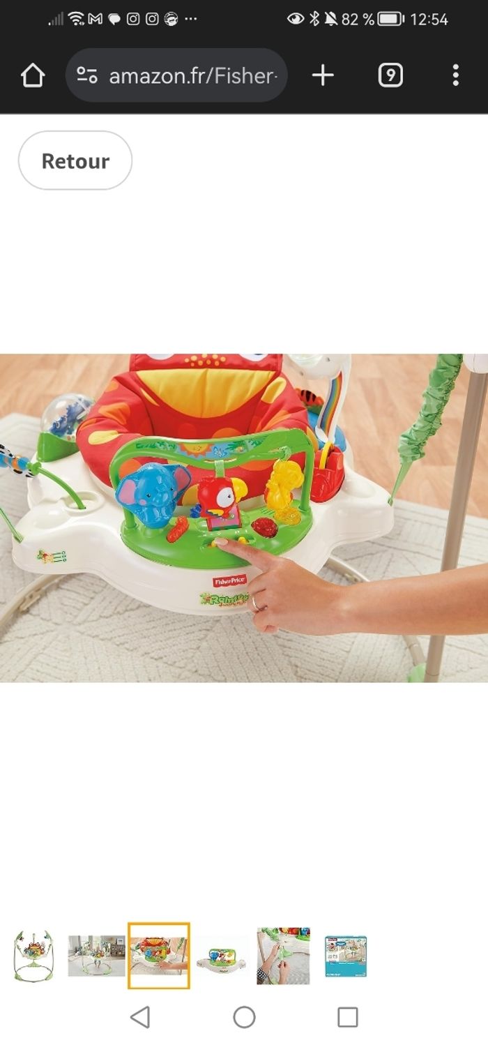 Jumperoo Jungle Fischer Price - photo numéro 3
