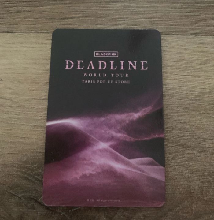 Photo card Jisoo Deadline - photo numéro 2