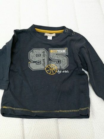 Tshirt ML marine Orchestra 6M