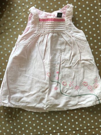 Robe velour orchestra 3 mois