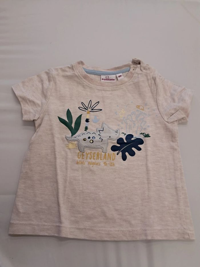 tee shirt garcon 18 mois pommette