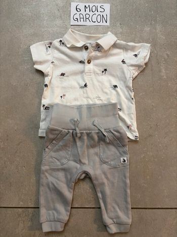 Ensemble polo pantalon