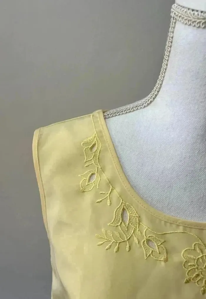 Débardeur jaune - Taille 46 - photo numéro 3