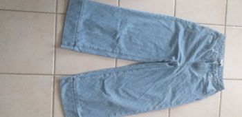 Jeans pattes larges