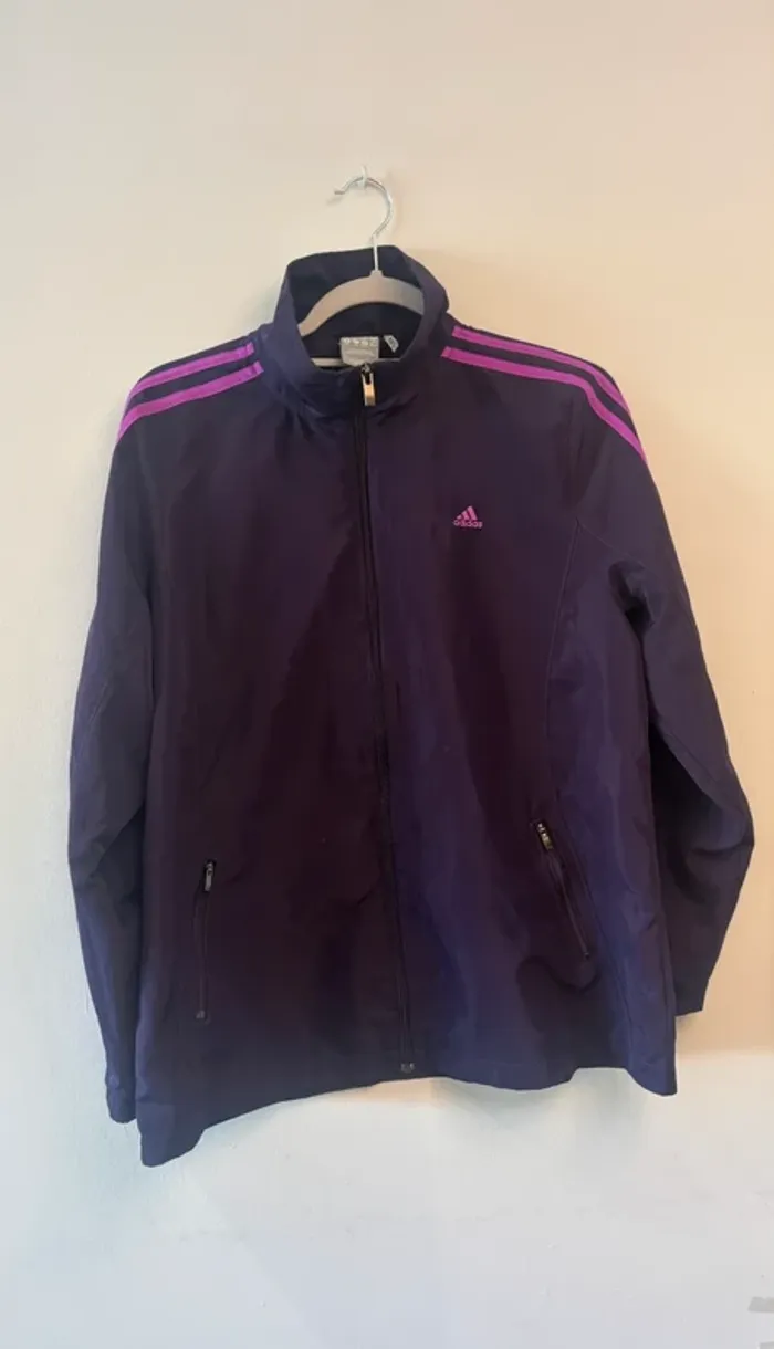 Cortavientos Adidas morado - photo numéro 3