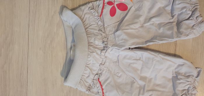 pantalon cargo, gris 1 mois fille, Gémo - photo numéro 2