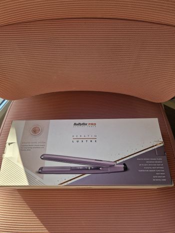 Lisseur BaByliss keratine pro lustre