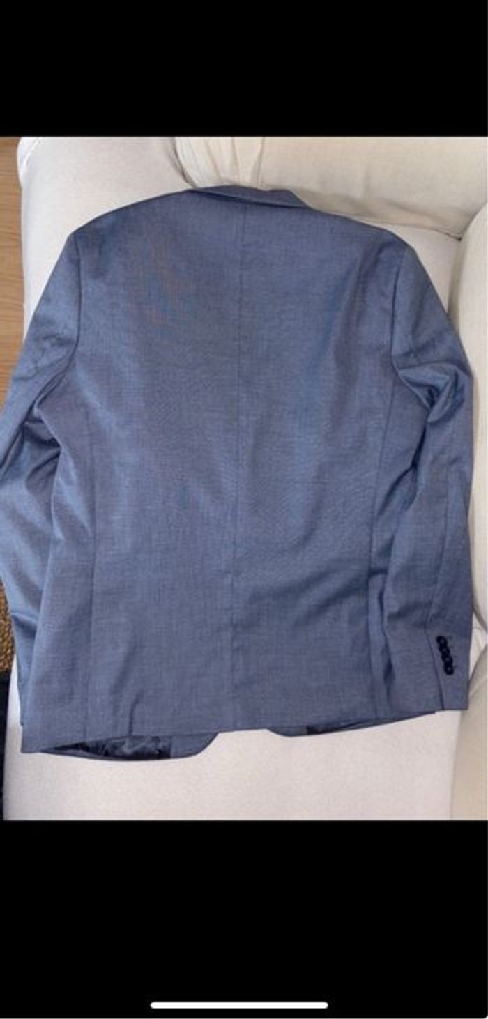 Blazer costume bleu - photo numéro 3