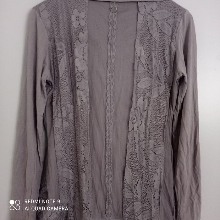 Robe grise dentelle t38 - photo numéro 8