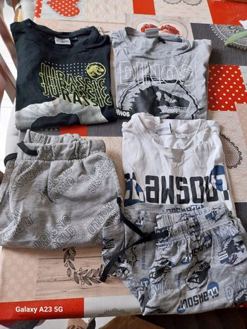 Lot jurassic world 10-12 ans garçon 