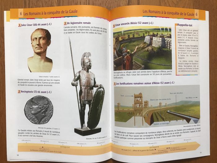 Histoire CM1 - CM2  la Préhistoire - l'Antiquité - 5 documents + fichier + posters + guide - photo numéro 9