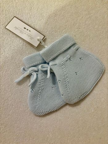 Chaussette de naissance Tartine et chocolat