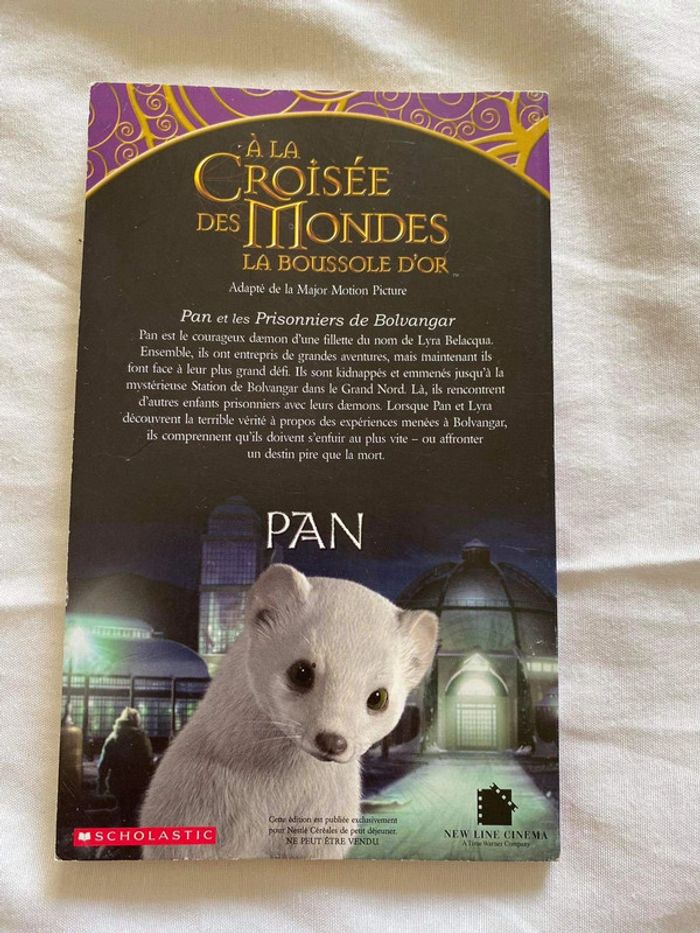 Livre A la croisée des mondes la boussole d’or - Pan et les prisonniers de Bolvangar - photo numéro 2