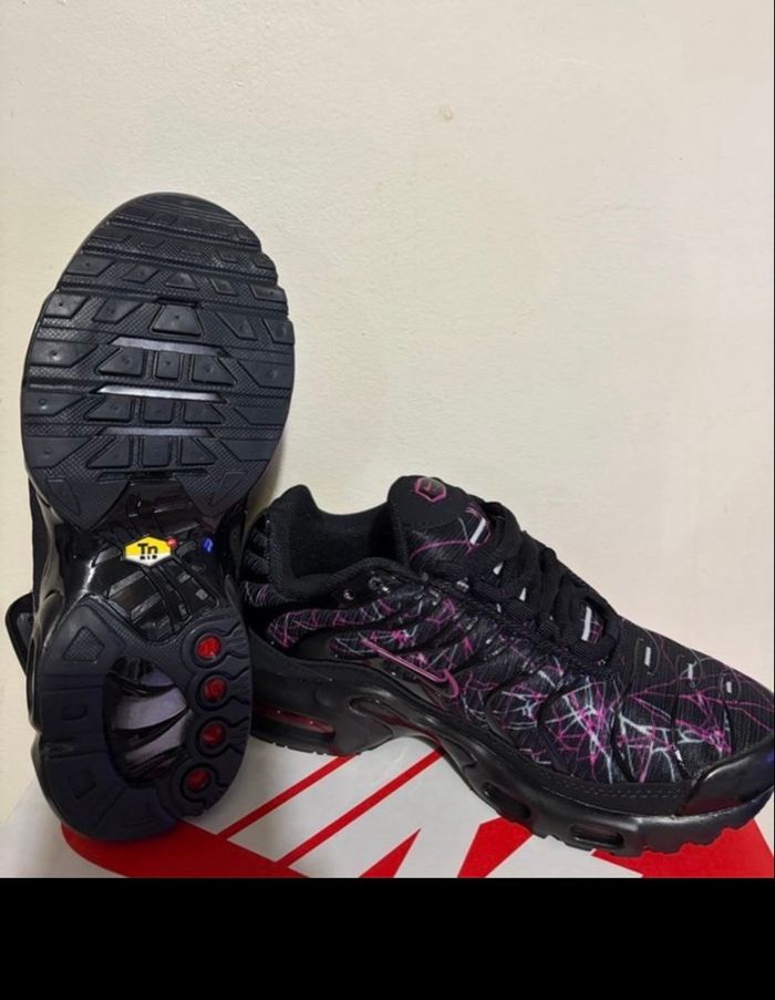 Nike tn enfant galactique noir violet 34 - photo numéro 6