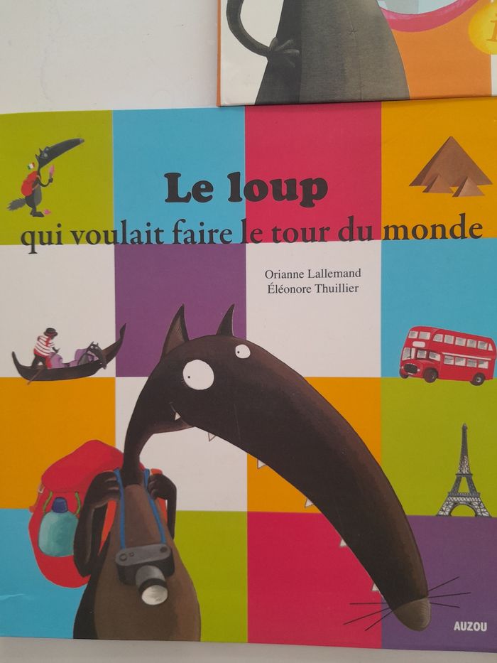 Lot 3 livres collection le loup, mes albums - photo numéro 3