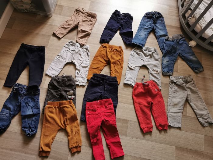 Lot pantalons 18 mois