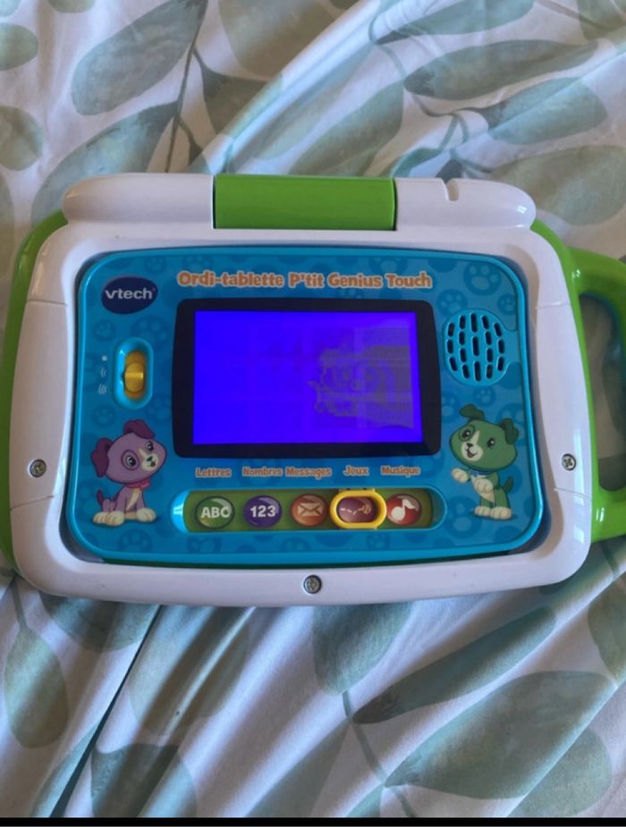Ordi tablette p’tit Genius touch vtech - photo numéro 2