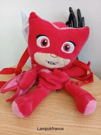 Peluche PJ masques Owlette 3D enfants sac à dos sac à dos sac à dos voyage
