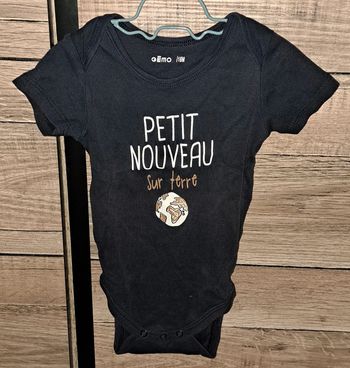 Body manches courtes Gémo 18 mois