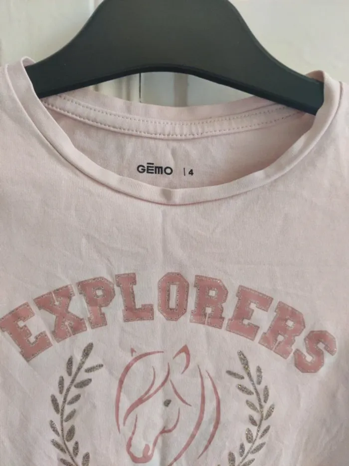 T shirt gemo 4 ans - photo numéro 3