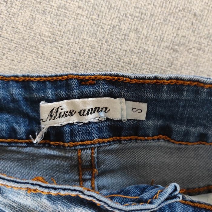 Miss Anna mini-jupe en jeans taille S très bon état - photo numéro 3