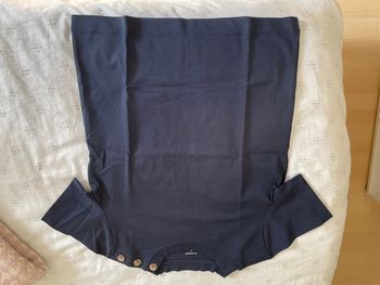 T-shirt à boutons style Sézane