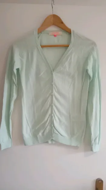 Gilet vert d'eau - T.0