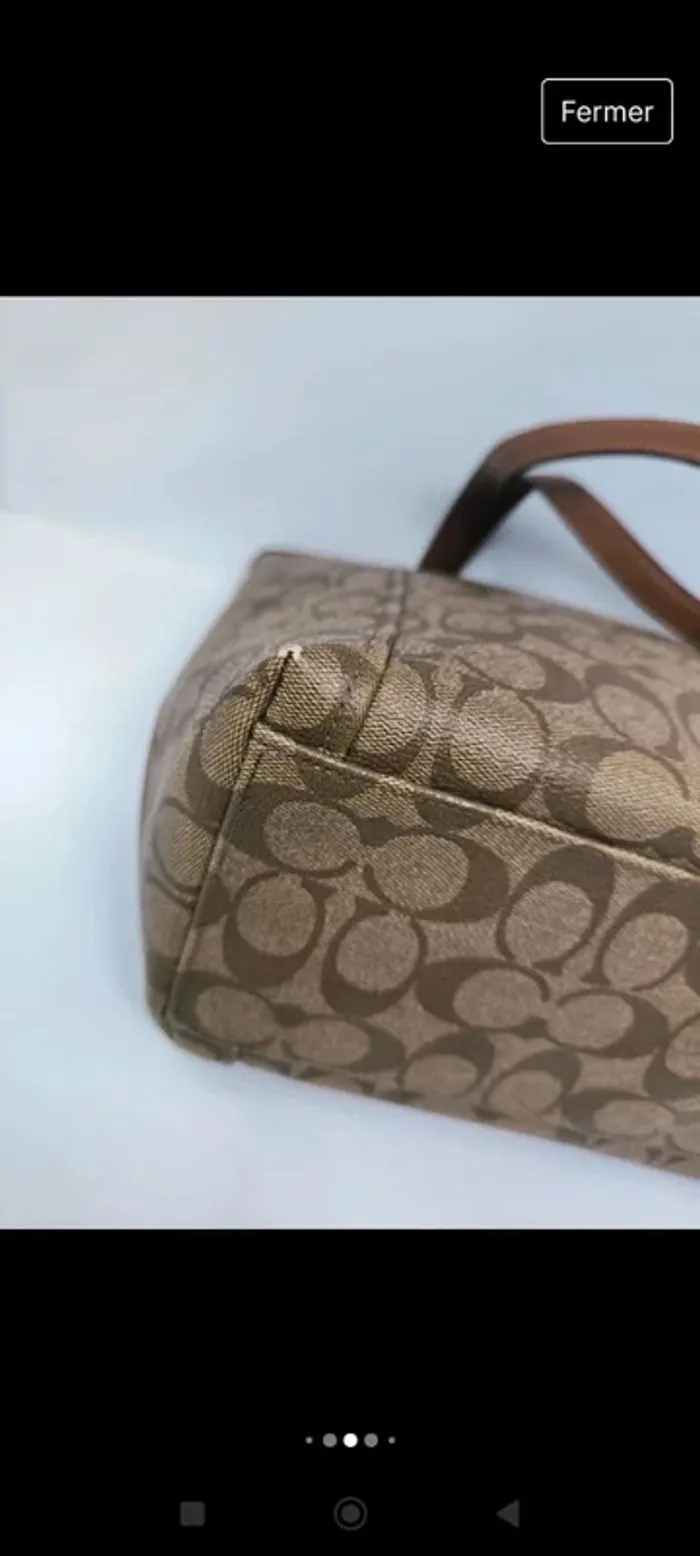 Sac Coach Vintage - photo numéro 7